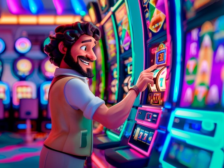 Layar permainan Casino Hold'em dengan dealer langsung di platform kampunghoki